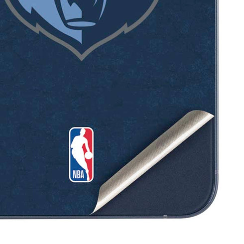 NBA Memphis Grizzlies Distressed Galaxy A55 5G Skin